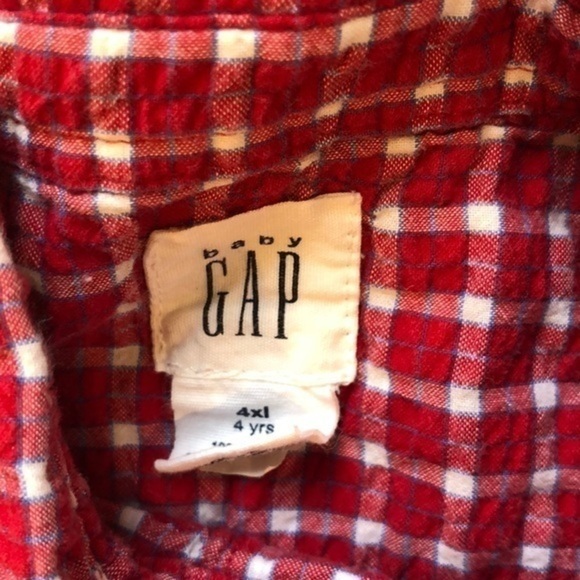 Gap button down shirt size 4 - Picture 2 of 3